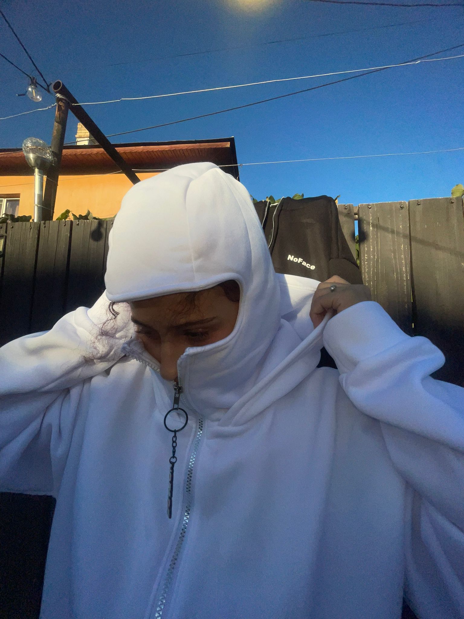 NOFACE Zipped Hoodie