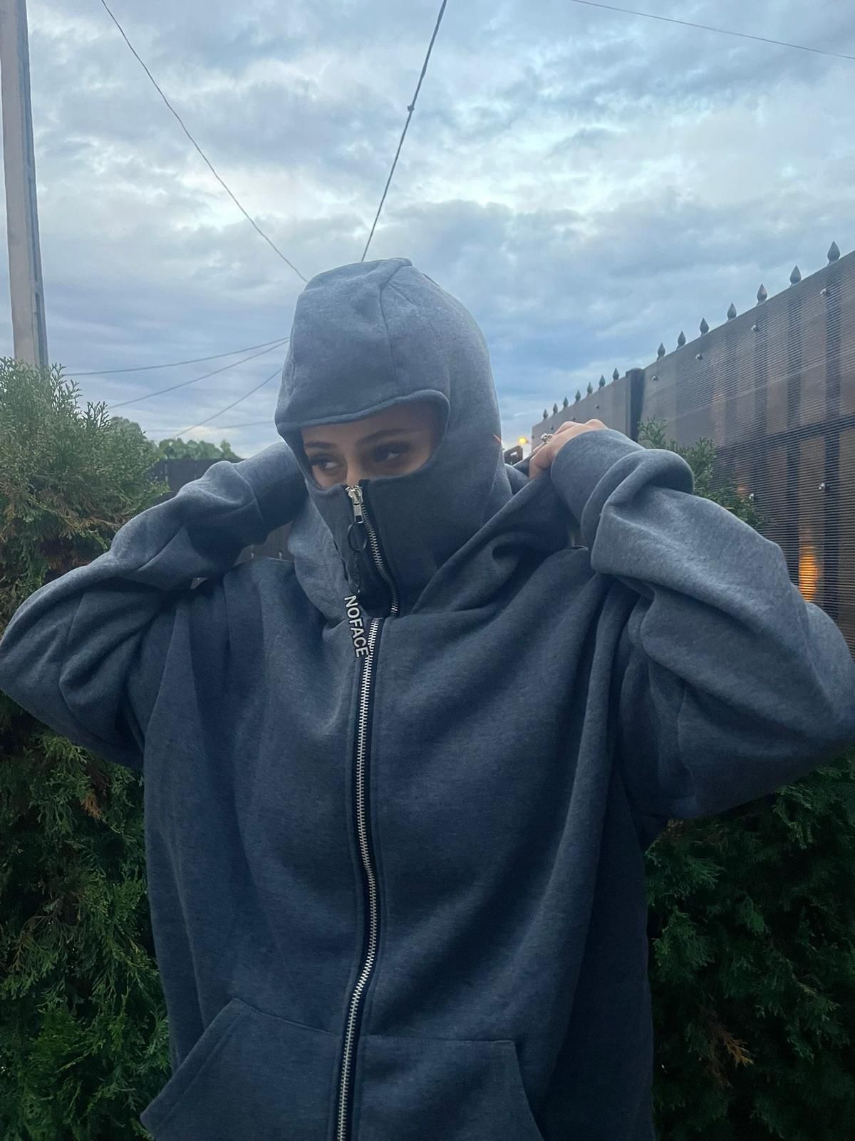 NOFACE Zipped Hoodie