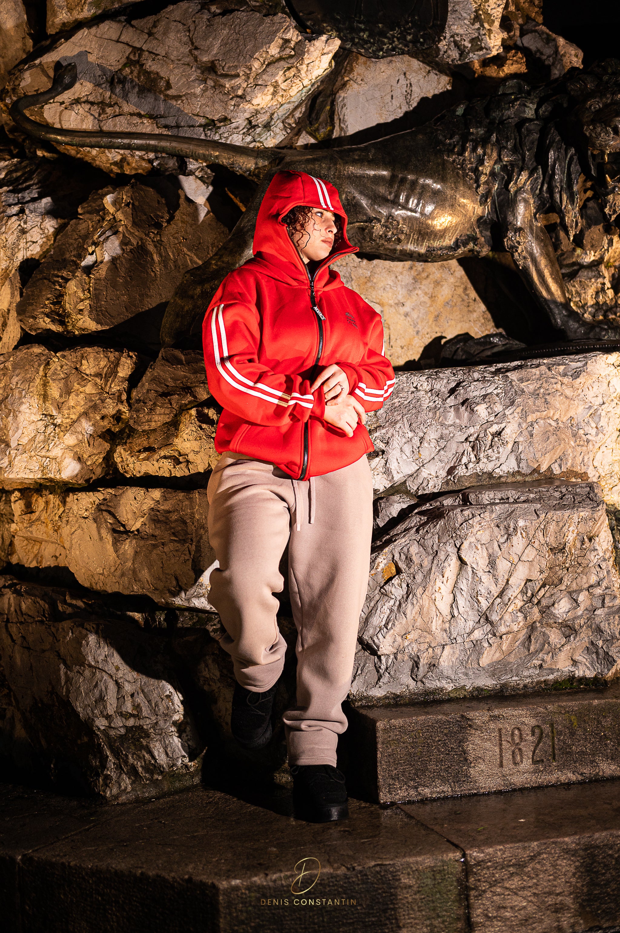 NOFACE Zipped Hoodie