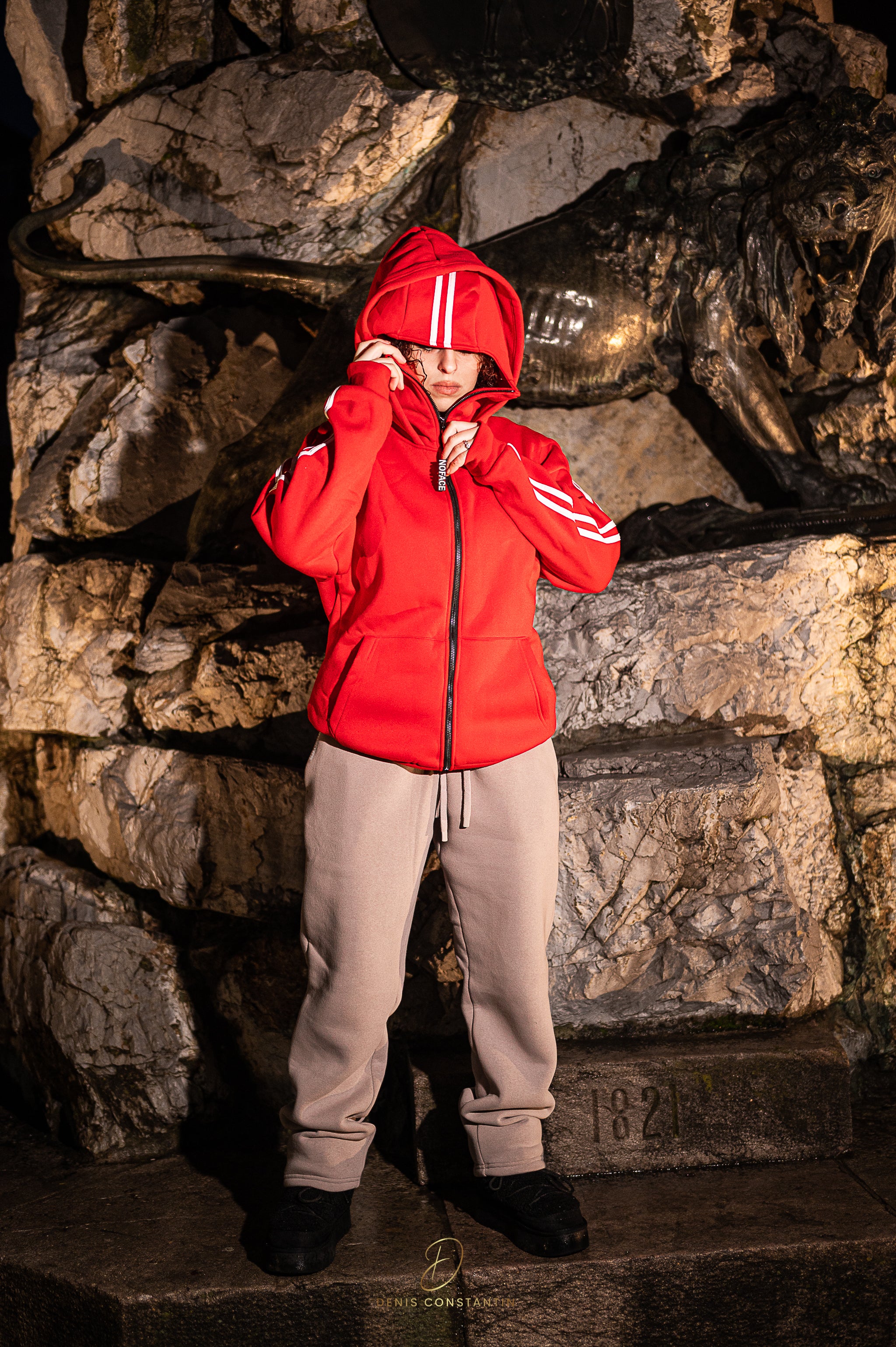 NOFACE Zipped Hoodie