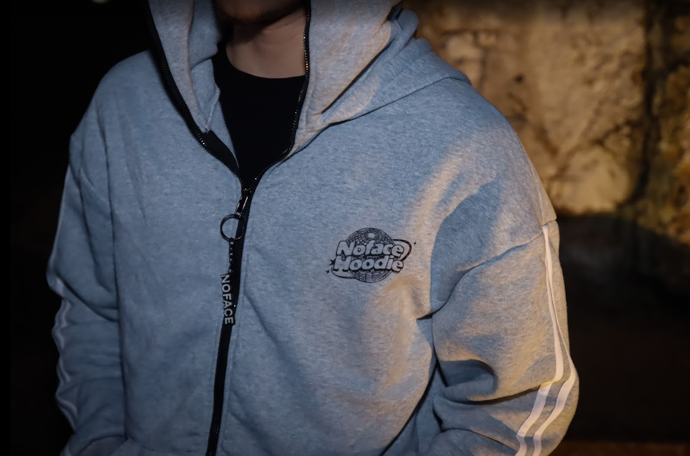 NOFACE Zipped Hoodie