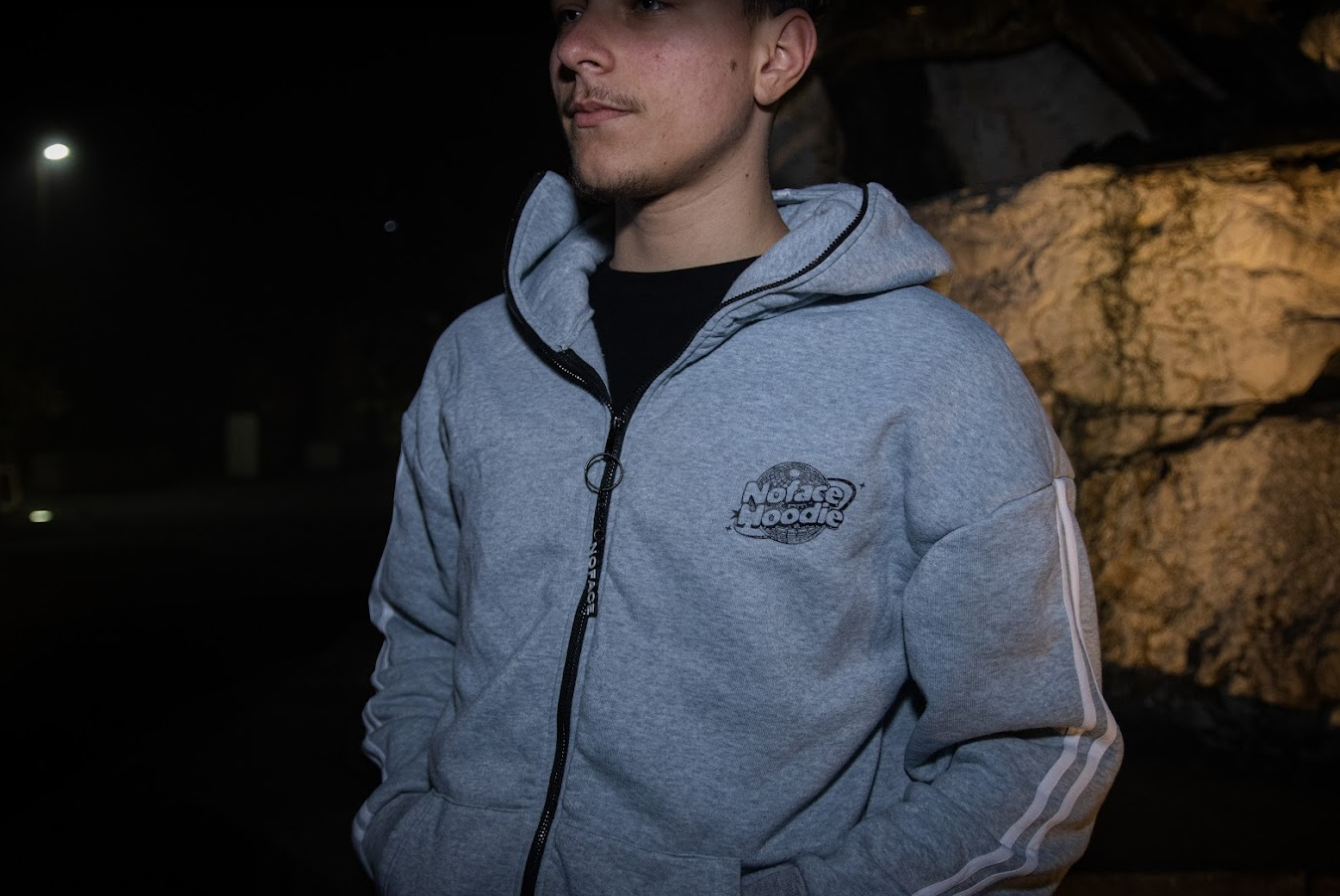 NOFACE Zipped Hoodie