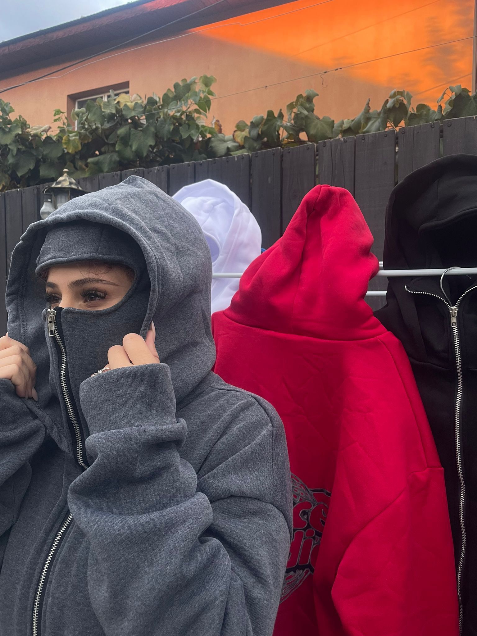 NOFACE Zipped Hoodie