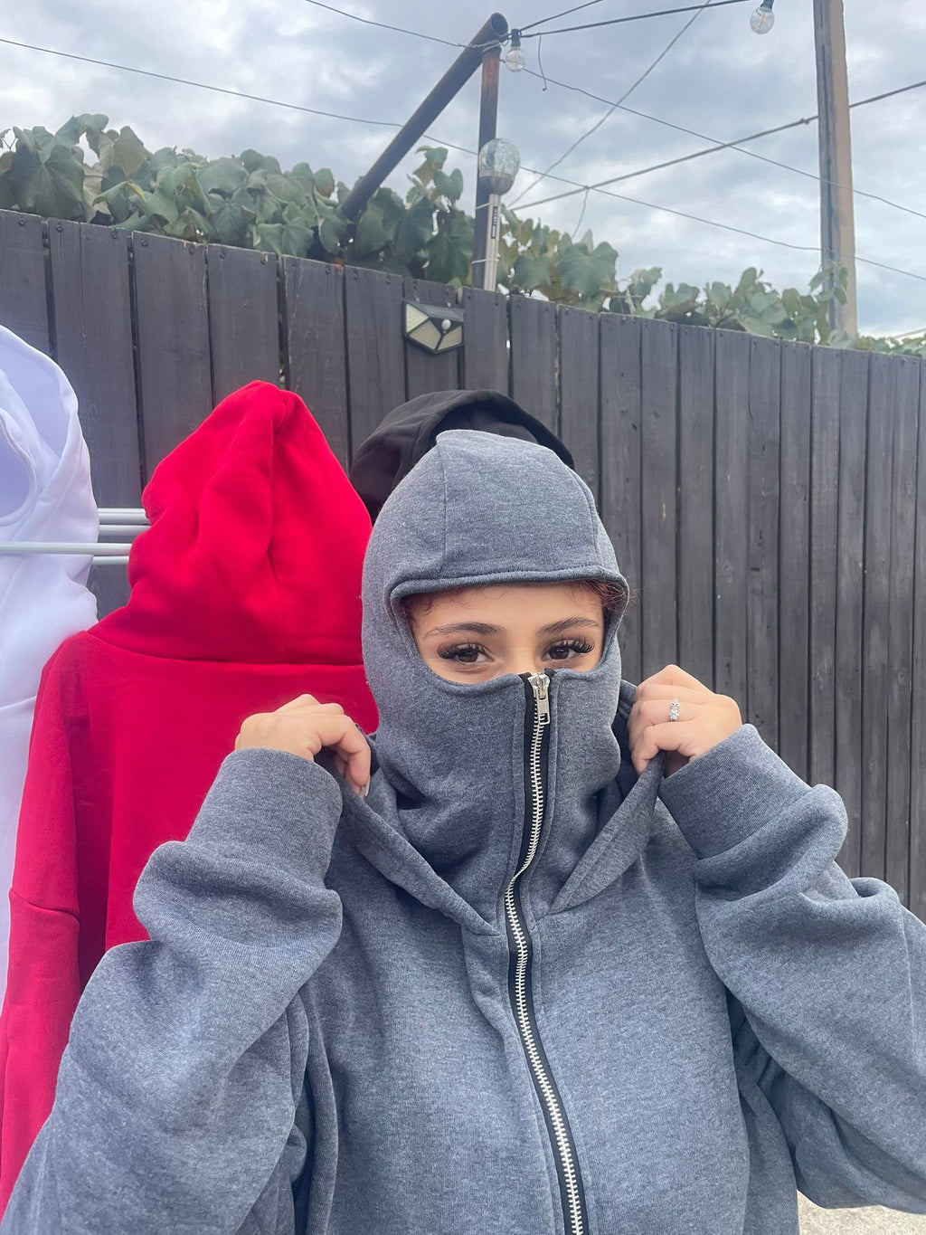 NOFACE Zipped Hoodie